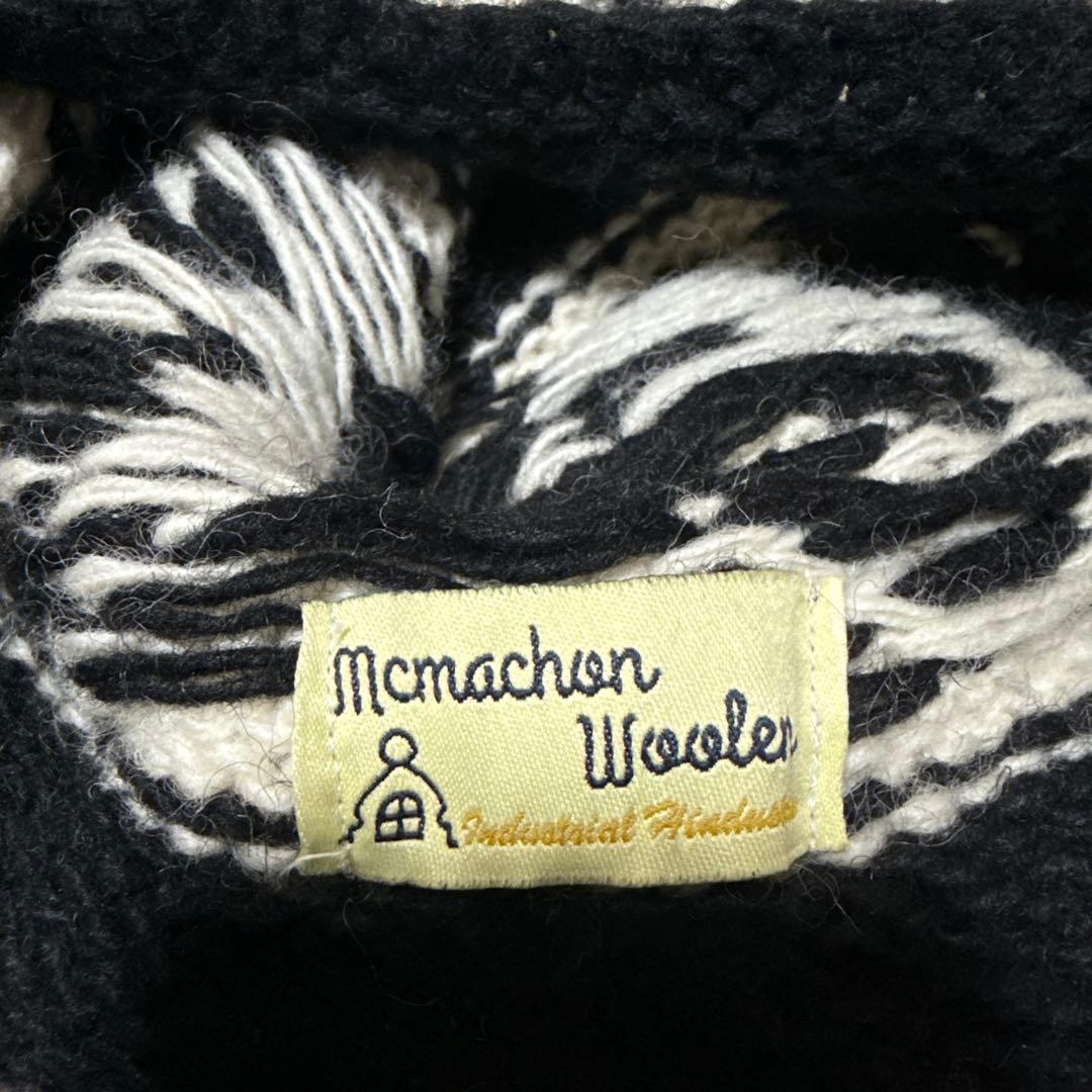 MacMahon Knitting Mills ボンボンニット帽 陰陽