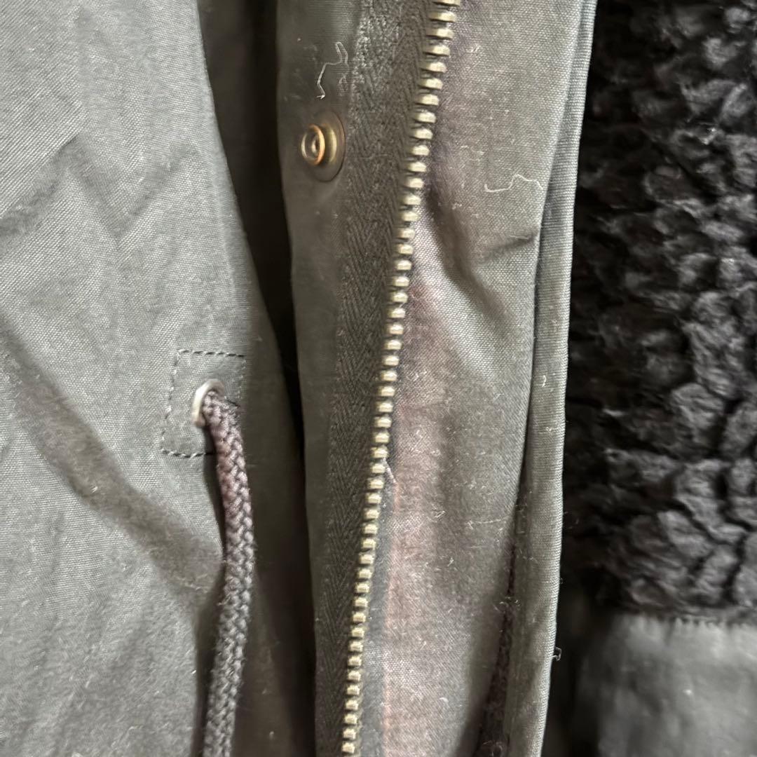 アタッチメント モッズコート ブラック サイズ2