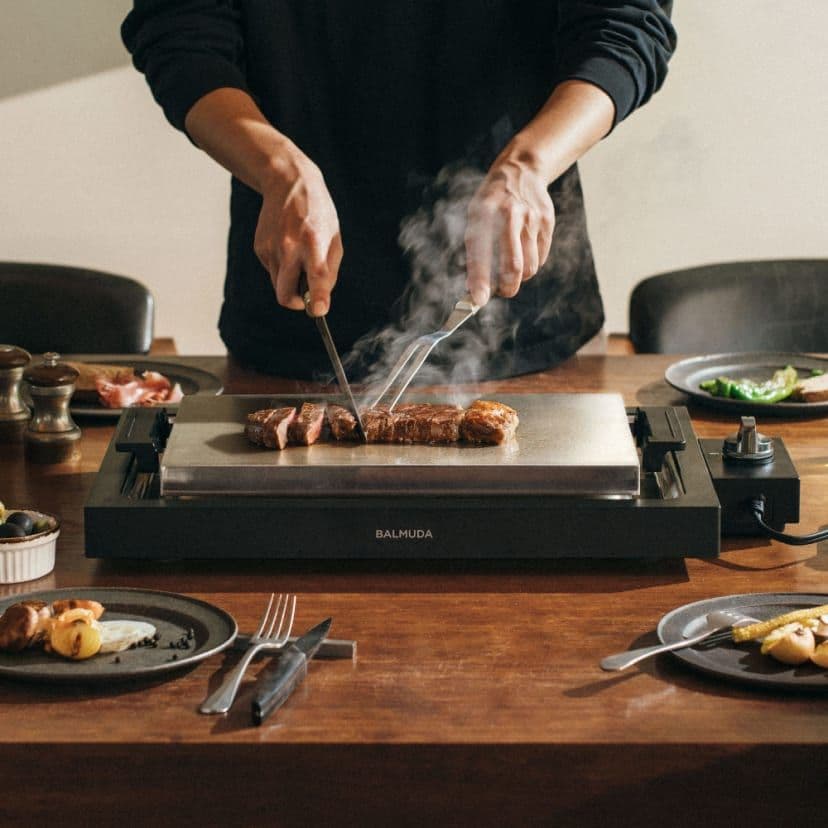 BALMUDA ザ・プレート プロ　ブラックK10A-BK