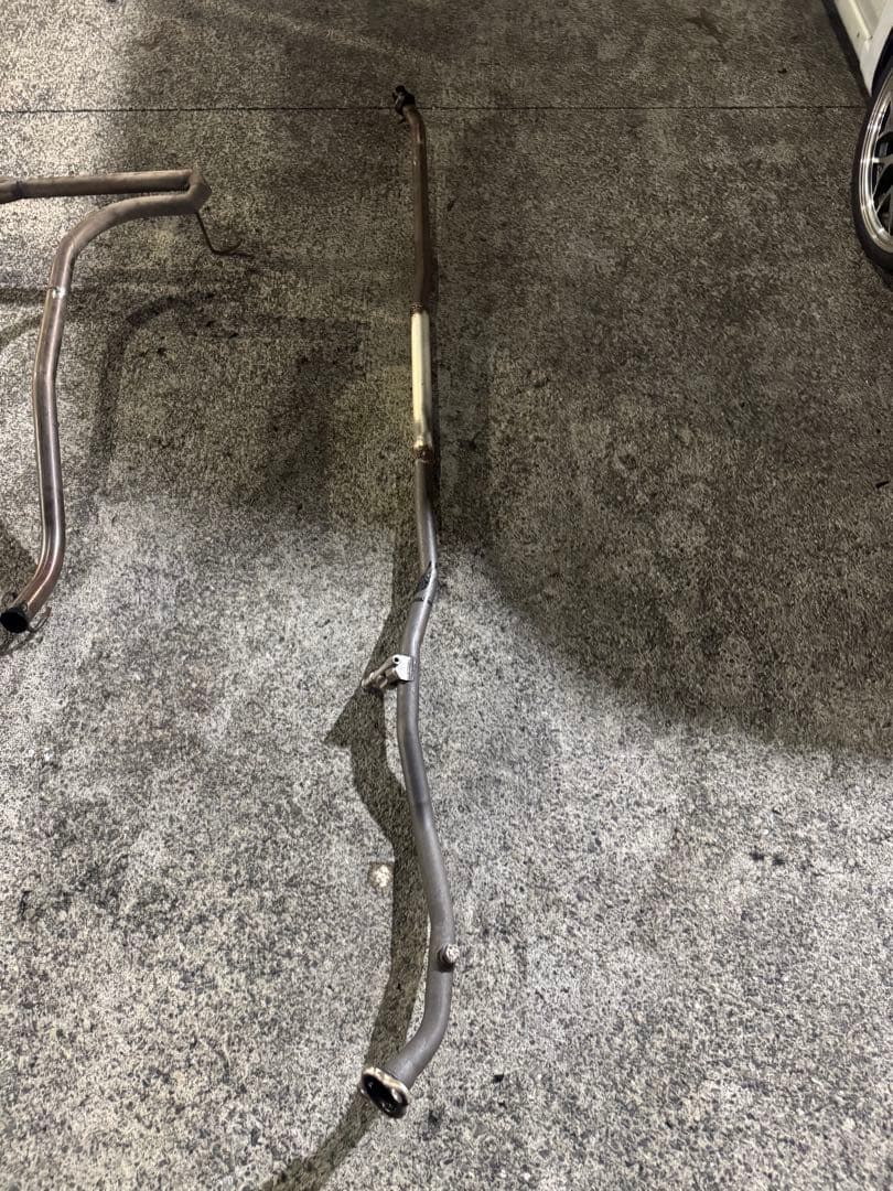 希少ワゴンR mh21s 中間ストレートマフラー差し込みタイプ