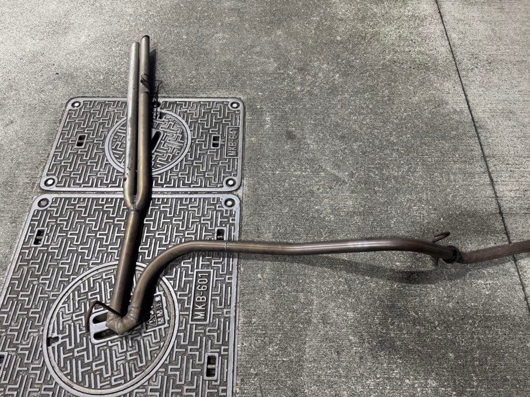 希少ワゴンR mh21s 中間ストレートマフラー差し込みタイプ