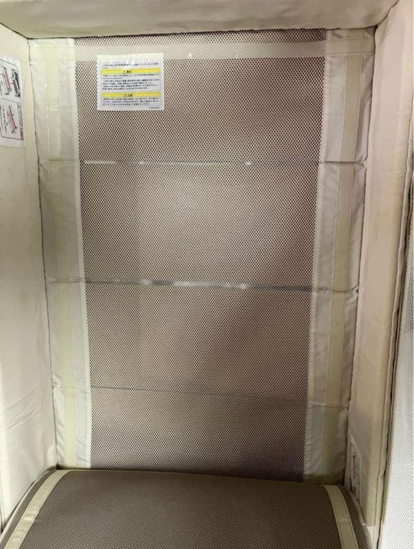 Apricaベビーベッドココネルエアープラスホワイトベージュ