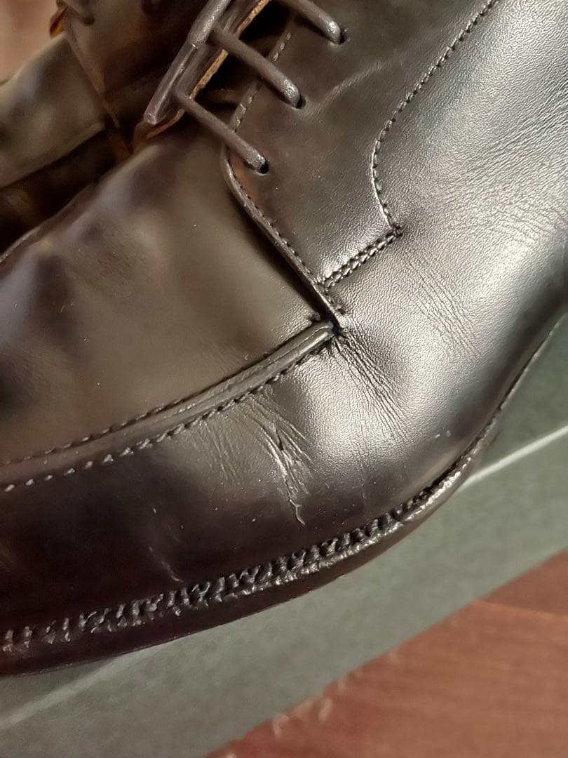 【格安】Crockett&JonesクロケットアンドジョーンズUチップ8.5黒