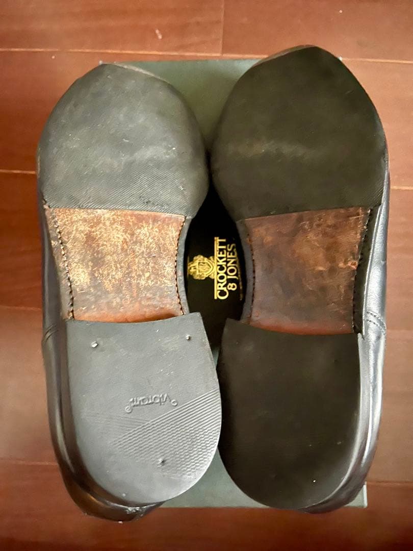 【格安】Crockett&JonesクロケットアンドジョーンズUチップ8.5黒