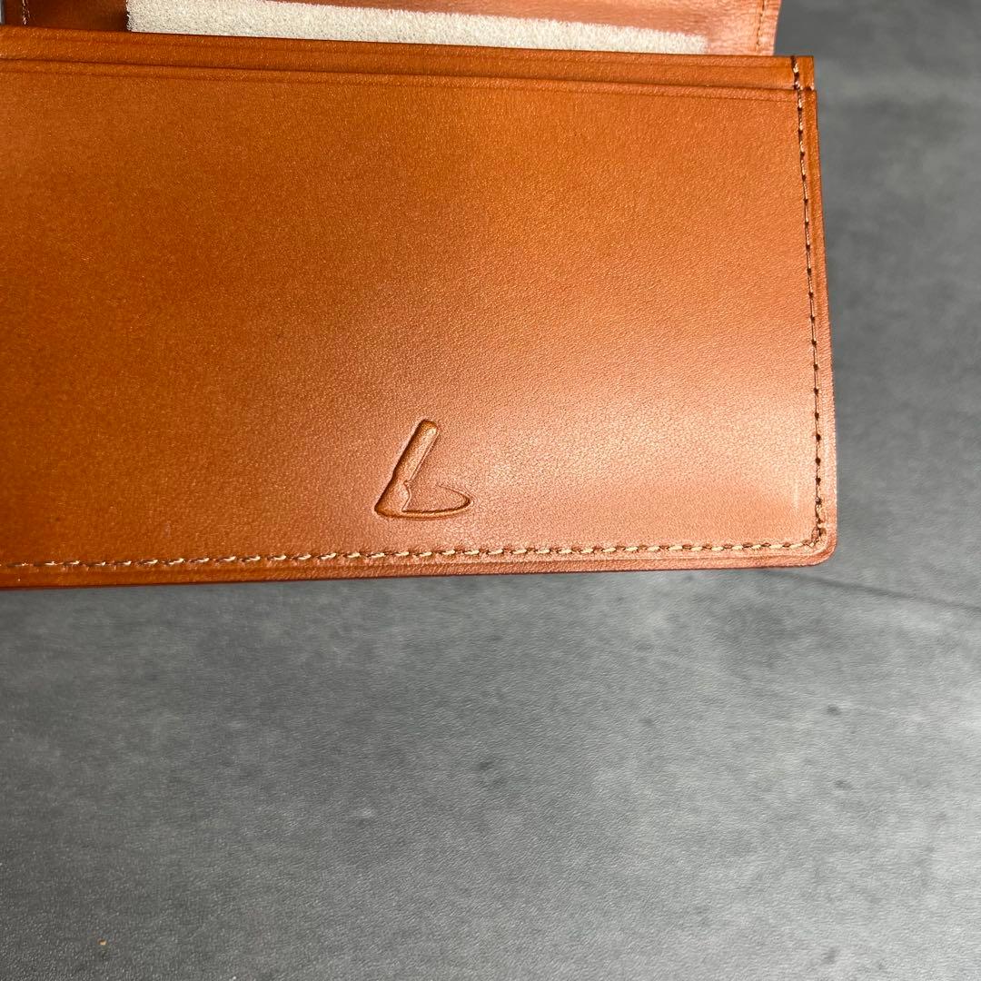 【極美品】土屋鞄 コードバン 名刺入れ ブラック V字マチ 大容量 カードケース