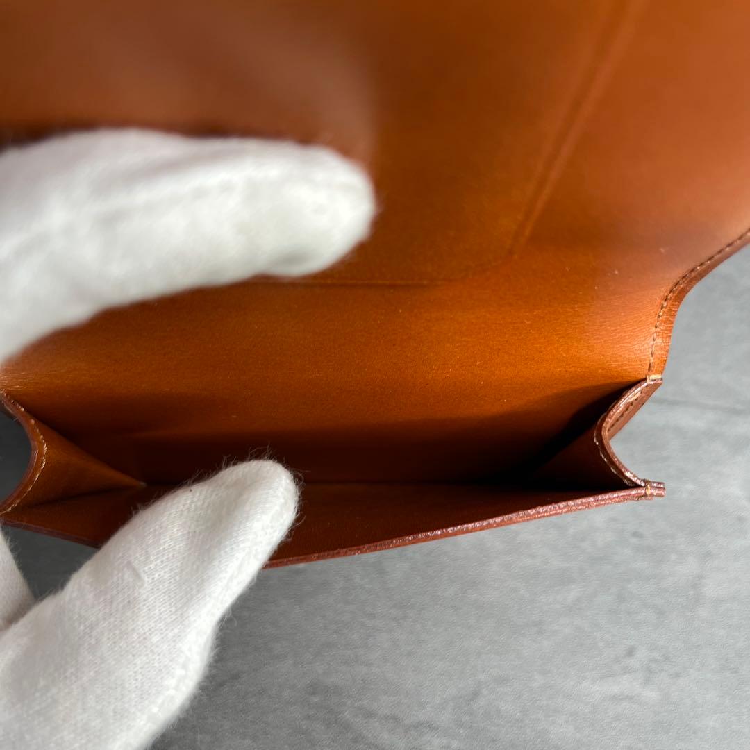 【極美品】土屋鞄 コードバン 名刺入れ ブラック V字マチ 大容量 カードケース