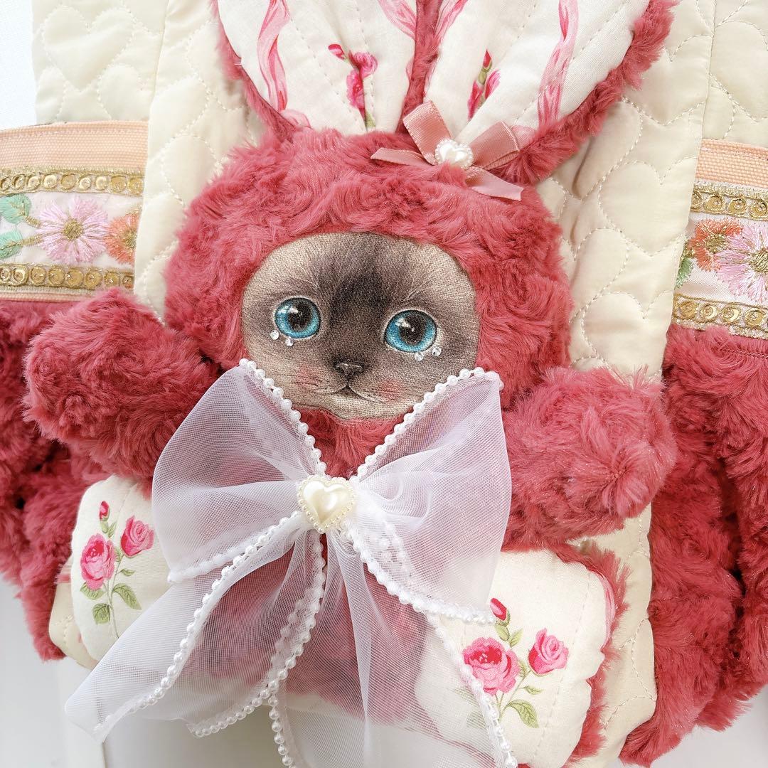 み*️様 コヤンイサムチョン　バック　お花クラウディちゃん　インド刺繍　お揃いポ