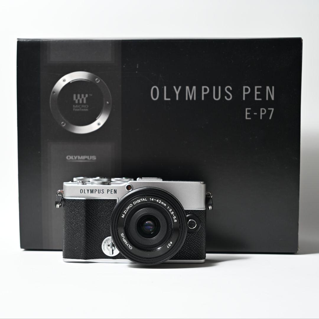 オリンパス OLYMPUS PEN E-P7 14-42mm EZレンズキット