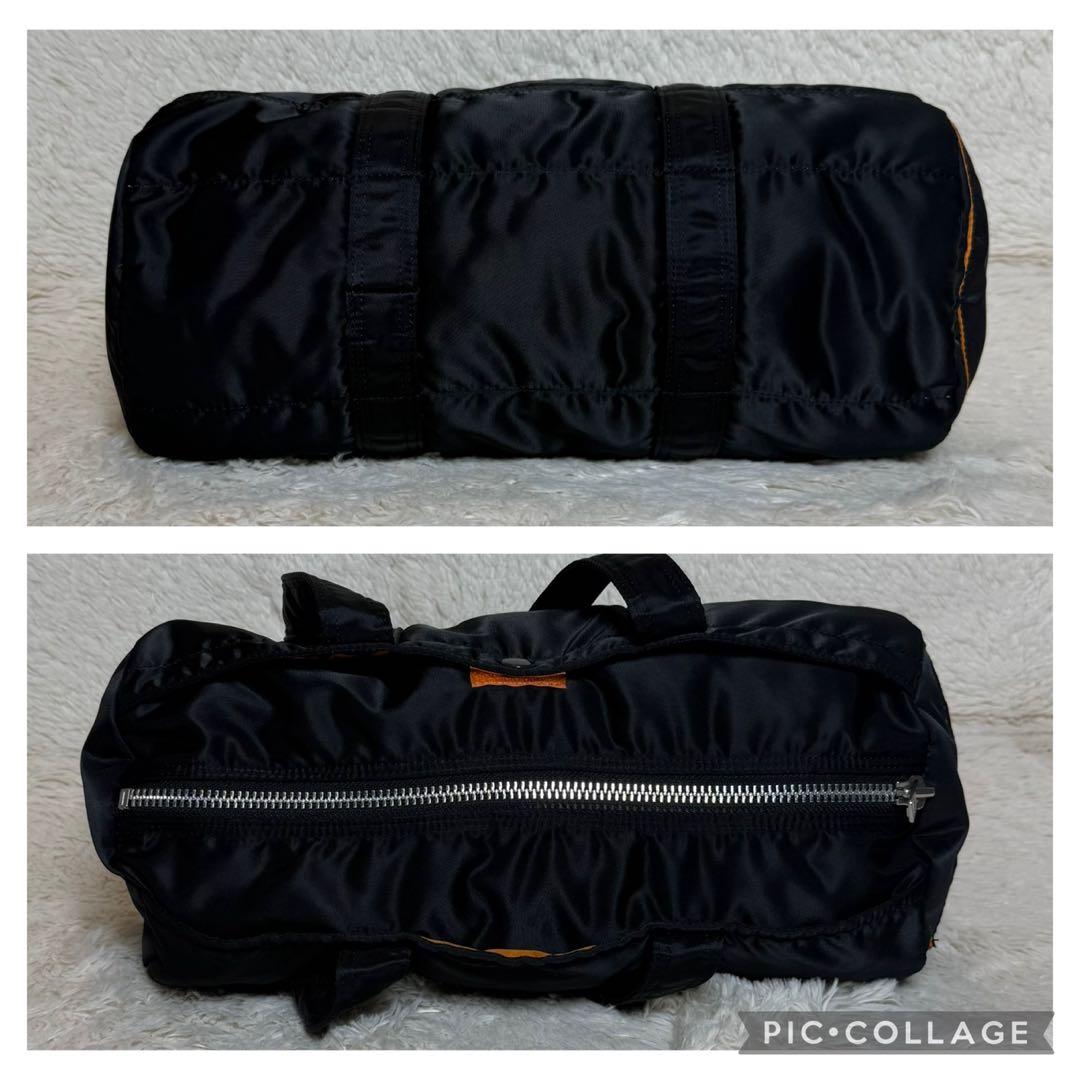 極上品　PORTER　ポーター　タンカー　ミニボストンバッグ　Lサイズ　ブラック