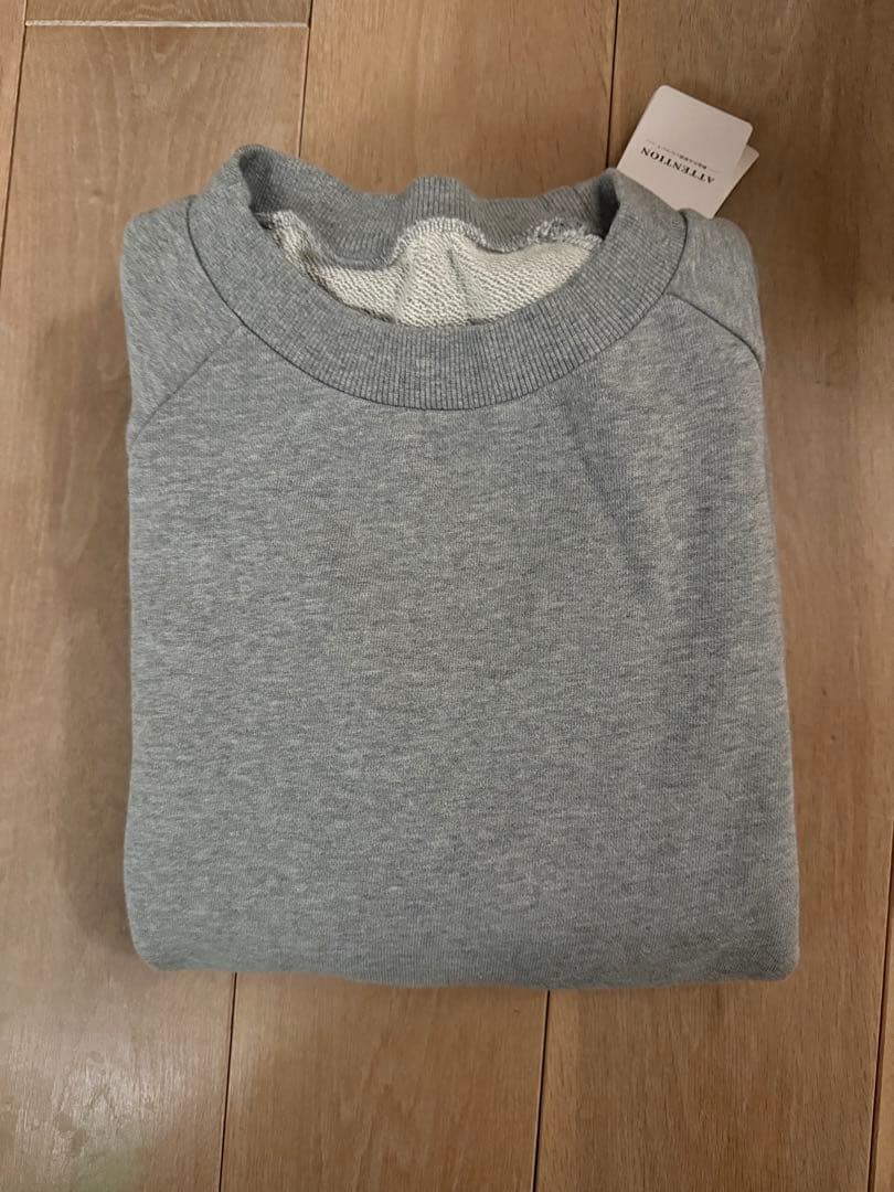 ＊ジャーナルスタンダードラックス＊スウェットワンピ　裏毛グレー　新品未使用タグ付