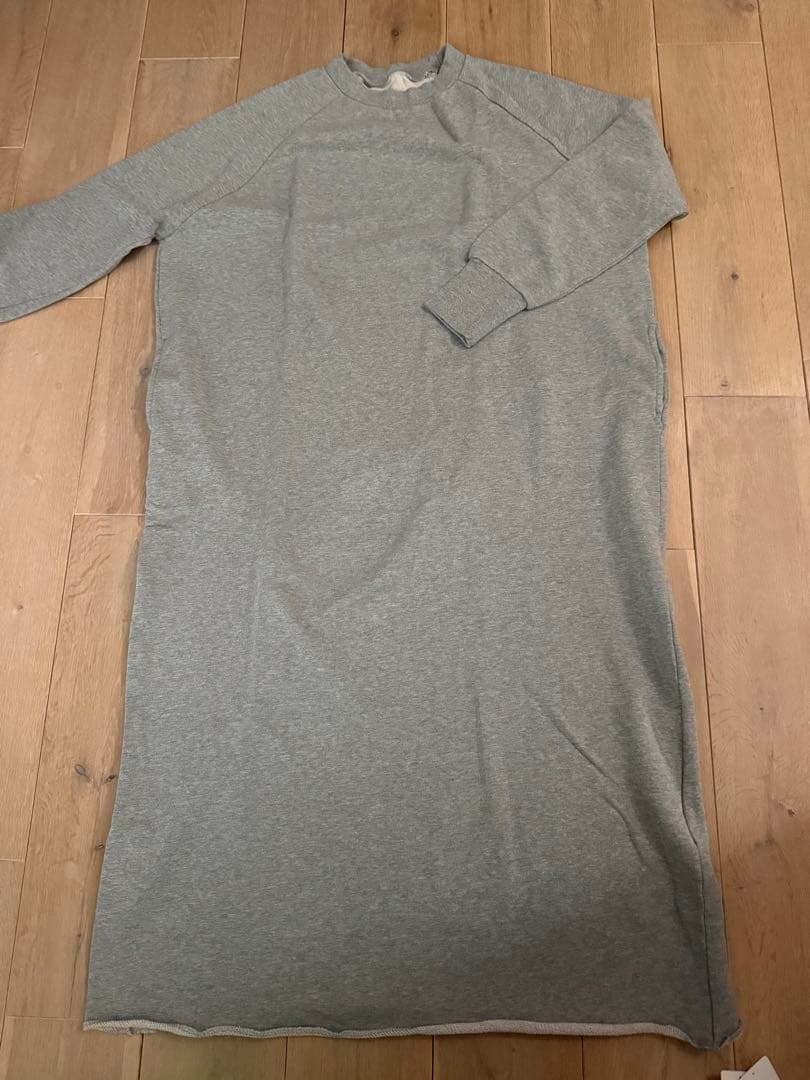 ＊ジャーナルスタンダードラックス＊スウェットワンピ　裏毛グレー　新品未使用タグ付