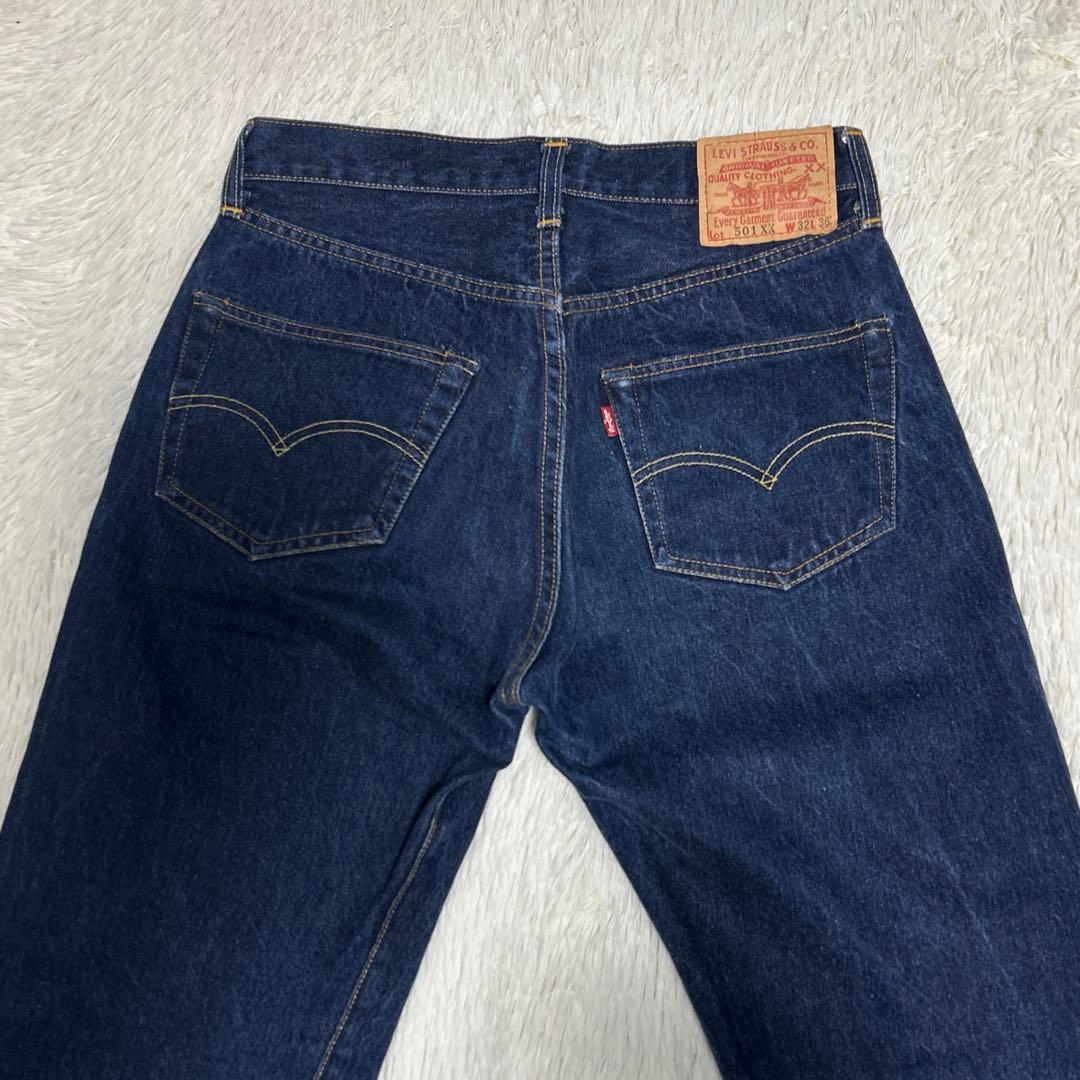 Levi's 501XX W32 90sアメリカ製　バレンシア製　デニム　濃紺