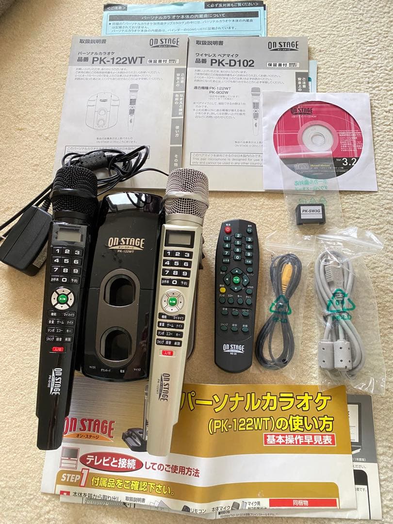 新品同様 CLASSIC PRO KOK700 カラオケアンプ マイク他セット