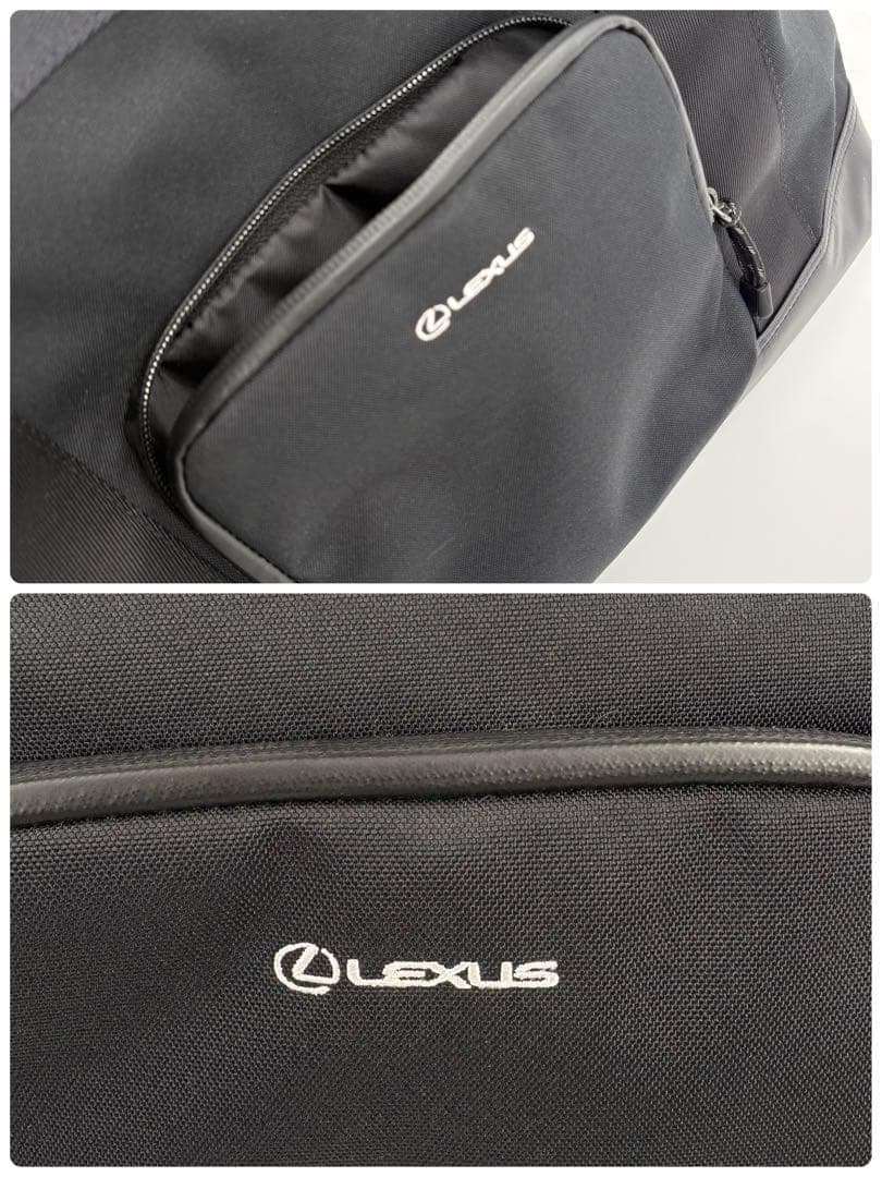 マッコ様専門 LEXUS バッグ　アウトドアバッグ　旅行　ゴルフ　黒 601
