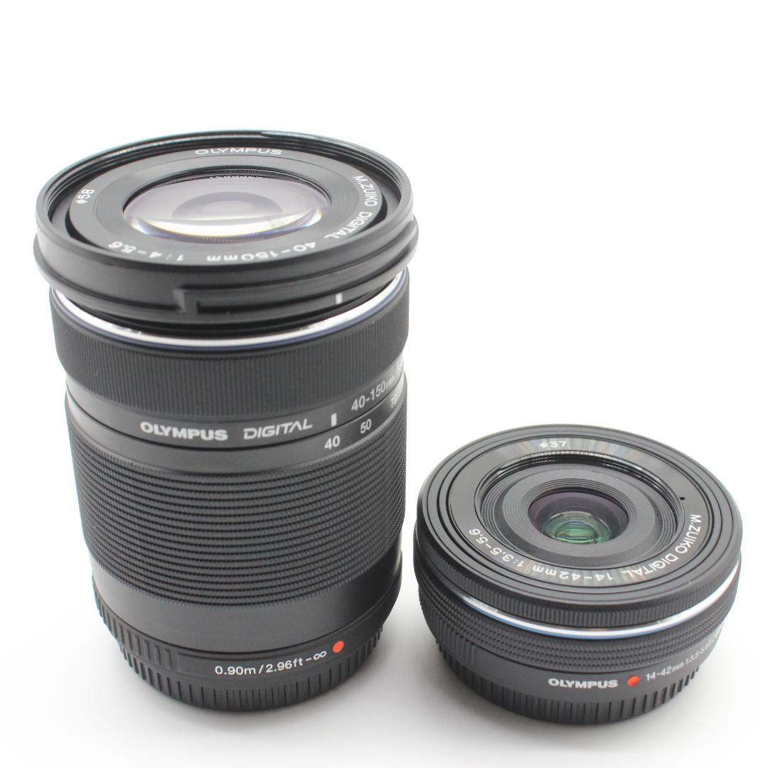 OLYMPUS E-M10 Mark III EZダブルズームキット ブラック