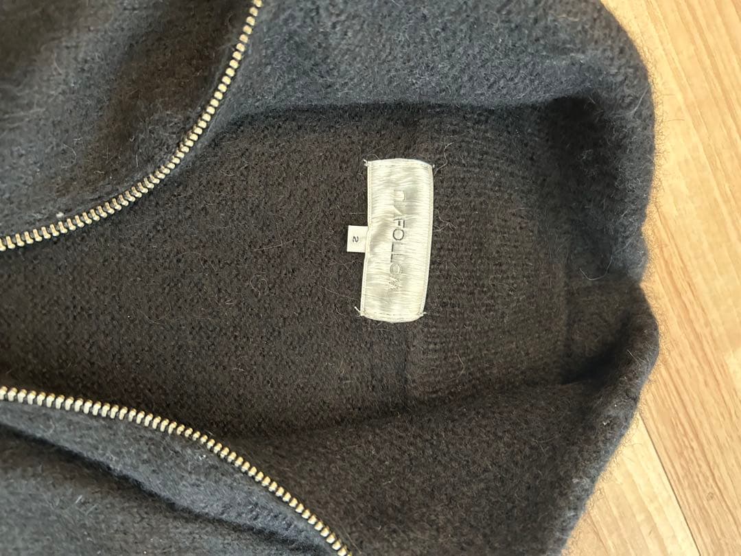 UNFOLLOW FOLL alpaca ds knit サイズ2