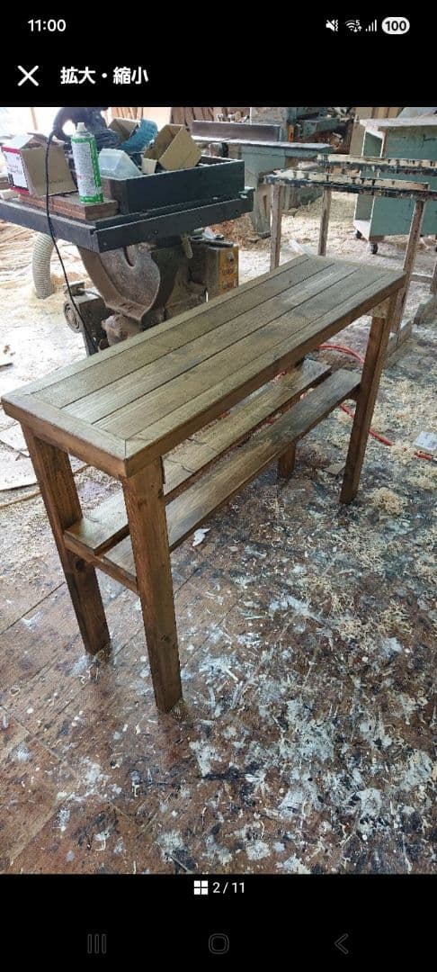 2月10日　まさ　カウンターテーブル