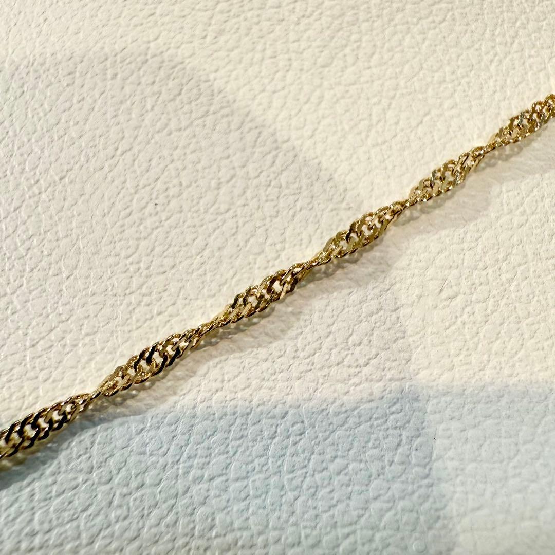 kumosukefujino K18 ハートペンダント スクリューチェーン