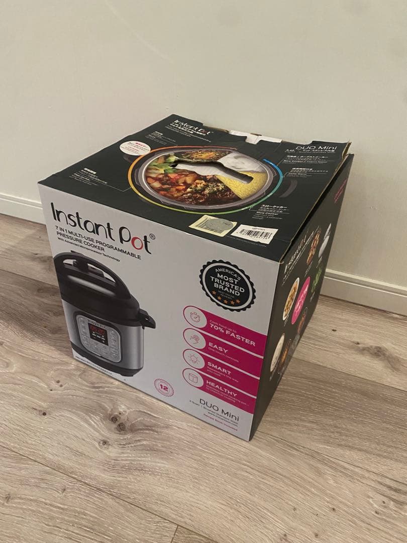 Instant Pot Duo Mini 電気圧力鍋