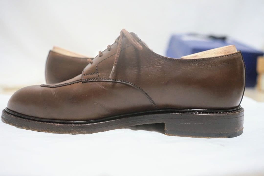 タ*ン様 J.M. WESTON Half-hunt derby #598 8D