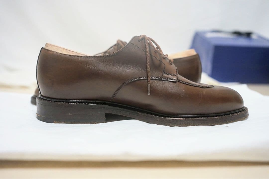 タ*ン様 J.M. WESTON Half-hunt derby #598 8D