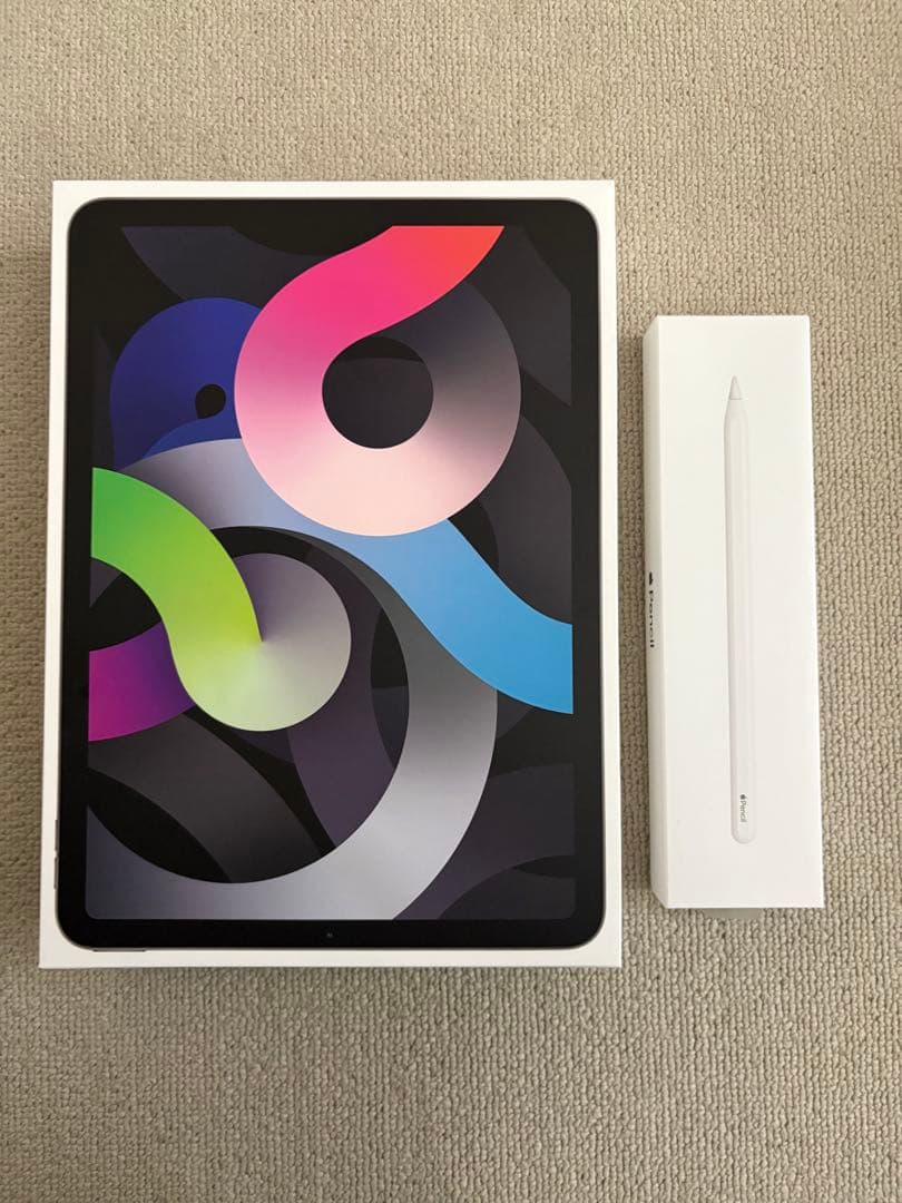 iPad Air (第4世代) スペースグレー + Apple Pencil2