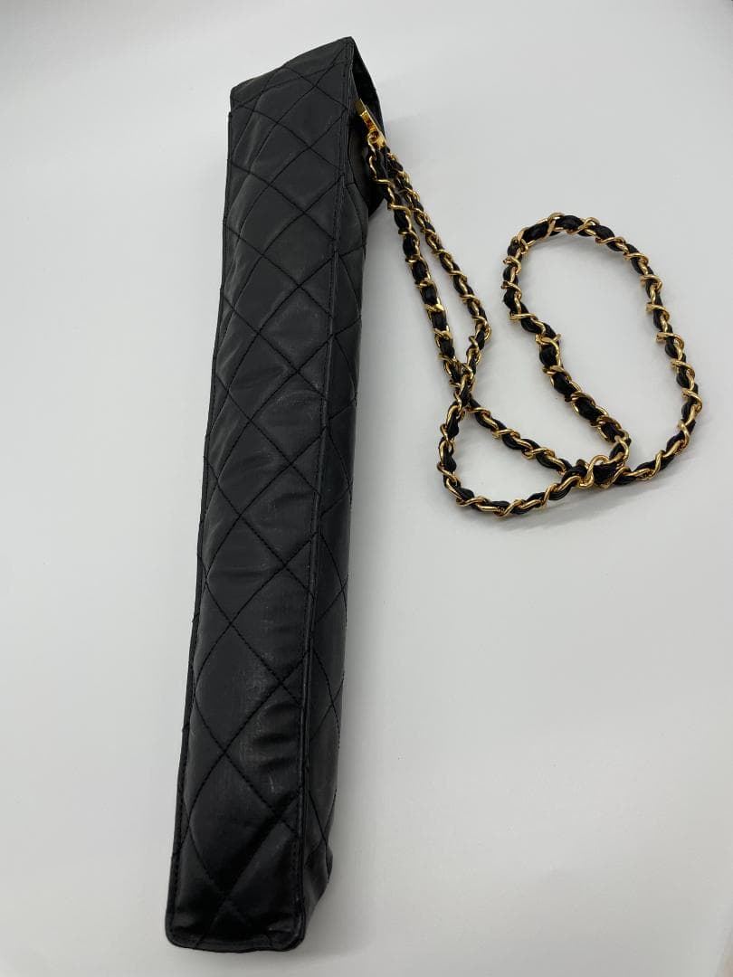 Chanel 折りたたみ傘 黒 晴雨兼用