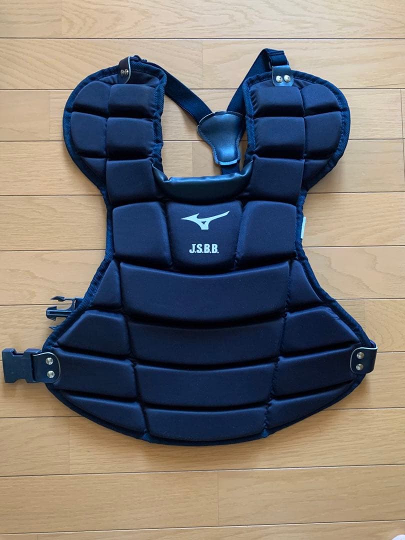 MIZUNO ミズノ　一般軟式　キャッチャー　防具　セット　紺　Mサイズ