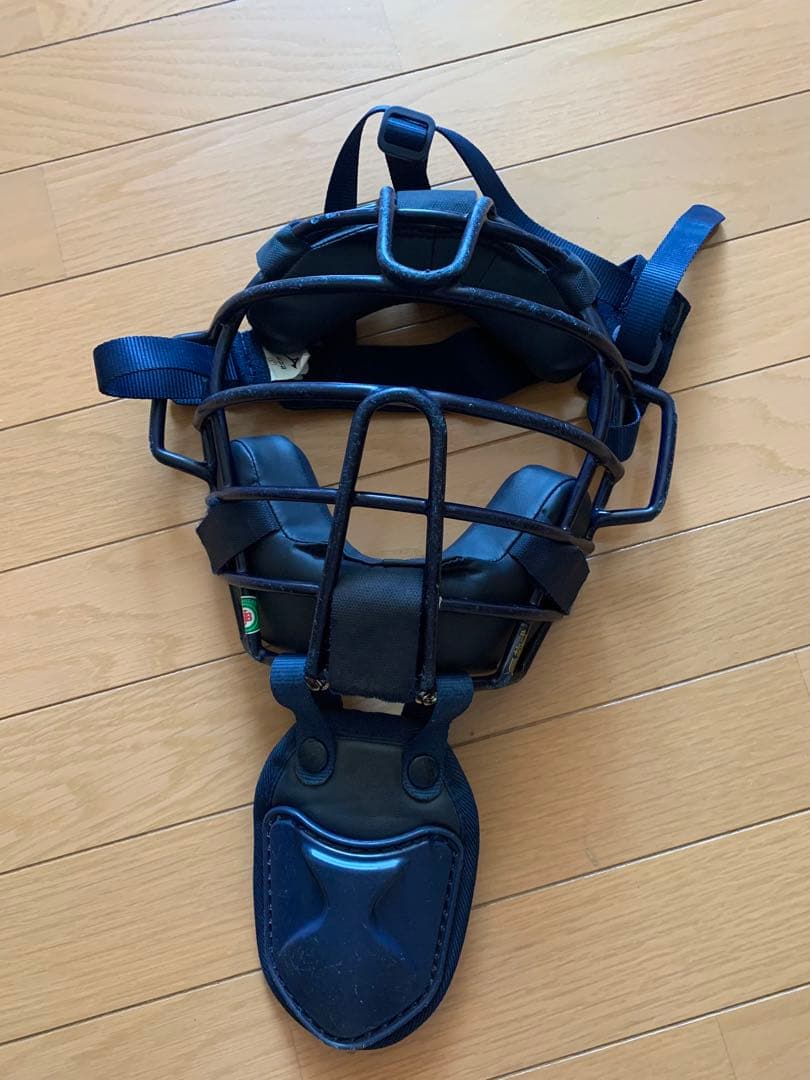 MIZUNO ミズノ　一般軟式　キャッチャー　防具　セット　紺　Mサイズ