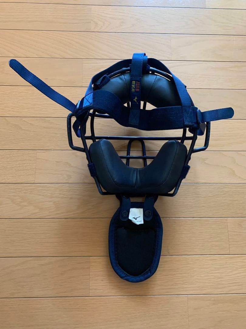 MIZUNO ミズノ　一般軟式　キャッチャー　防具　セット　紺　Mサイズ