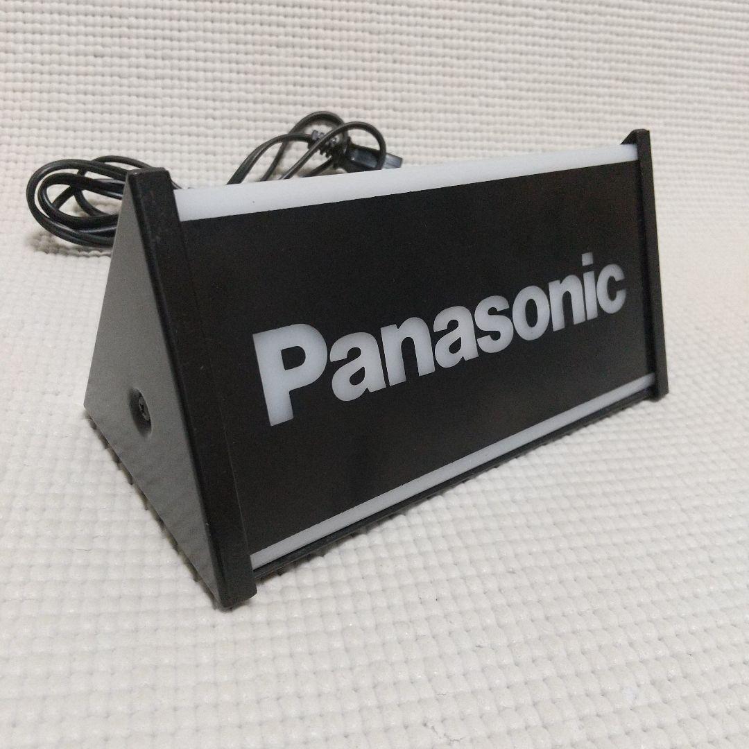 昭和62年 ナニワ照明社 パナソニックの蛍光灯看板 18cm