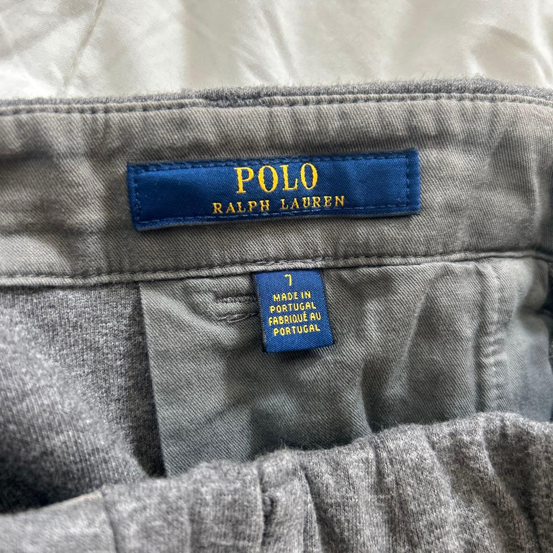 ラルフローレン スーツ　130 ニットジャケット　グレー