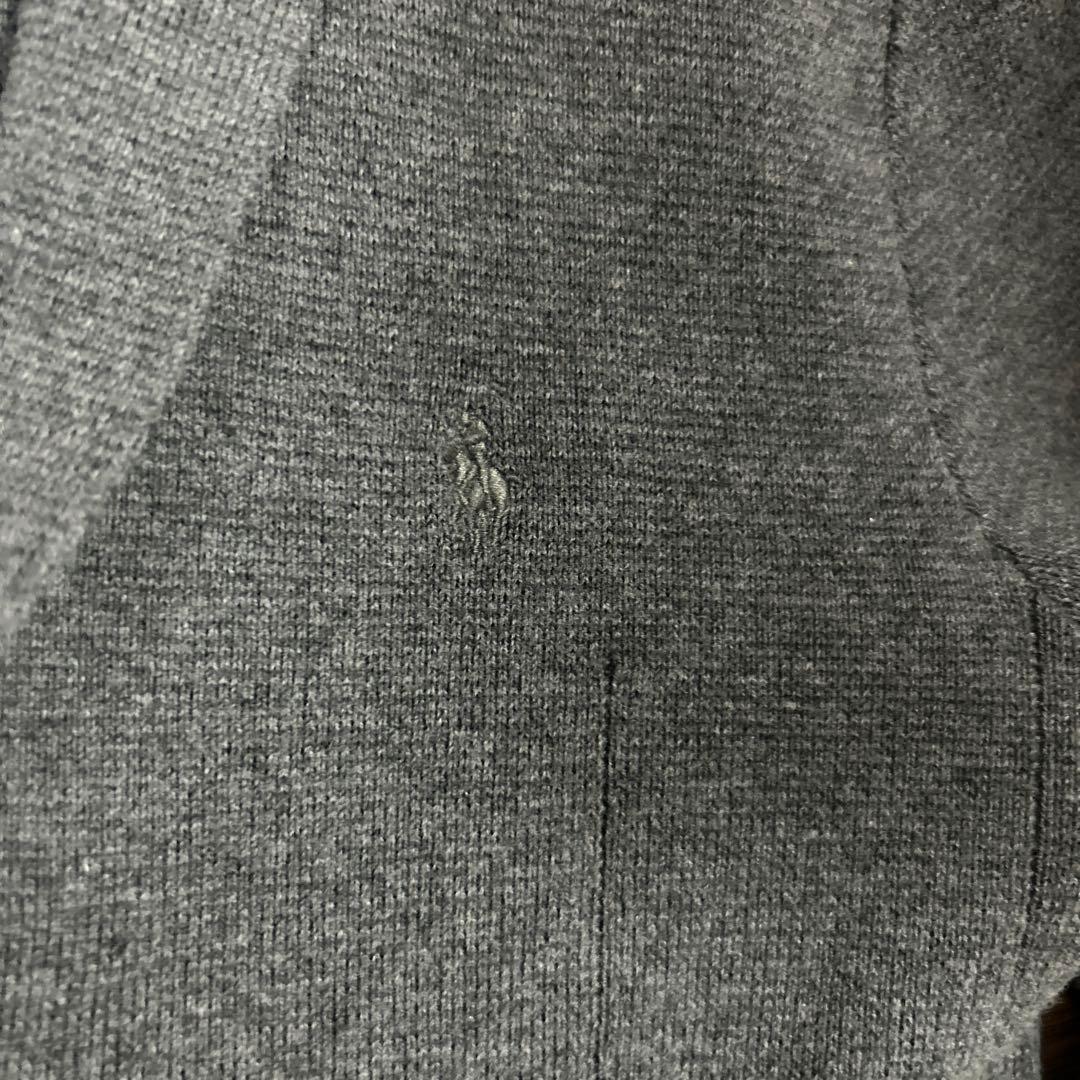 ラルフローレン スーツ　130 ニットジャケット　グレー