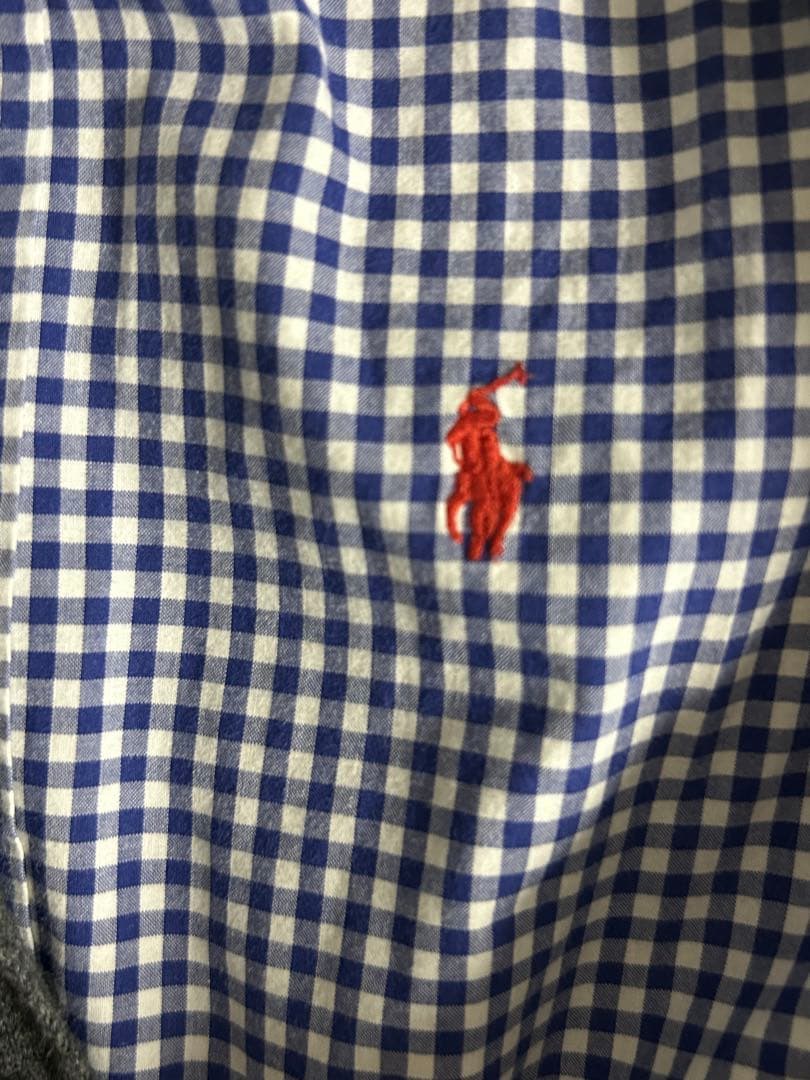 ラルフローレン スーツ　130 ニットジャケット　グレー