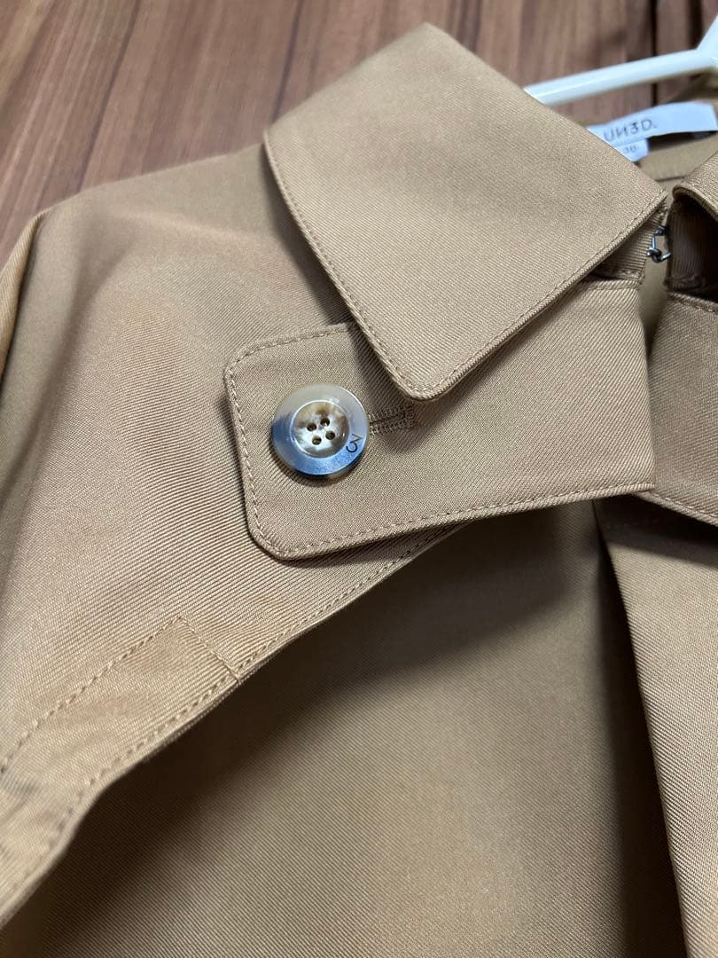 美品★ トレンチショートブルゾン