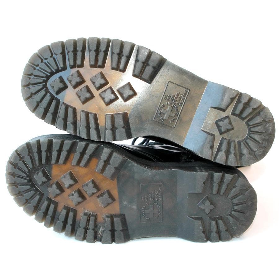 箱付き Dr. Martens JADON 8ホールブーツ サイドジップ 厚底