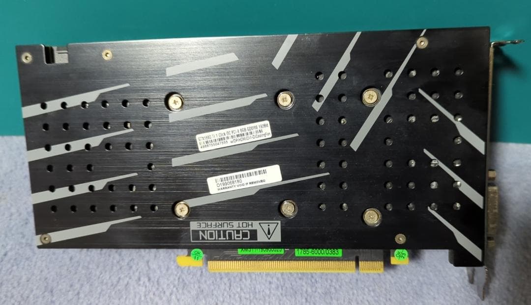 玄人志向 GeForce GTX 1660 Ti 6GB GDDR6