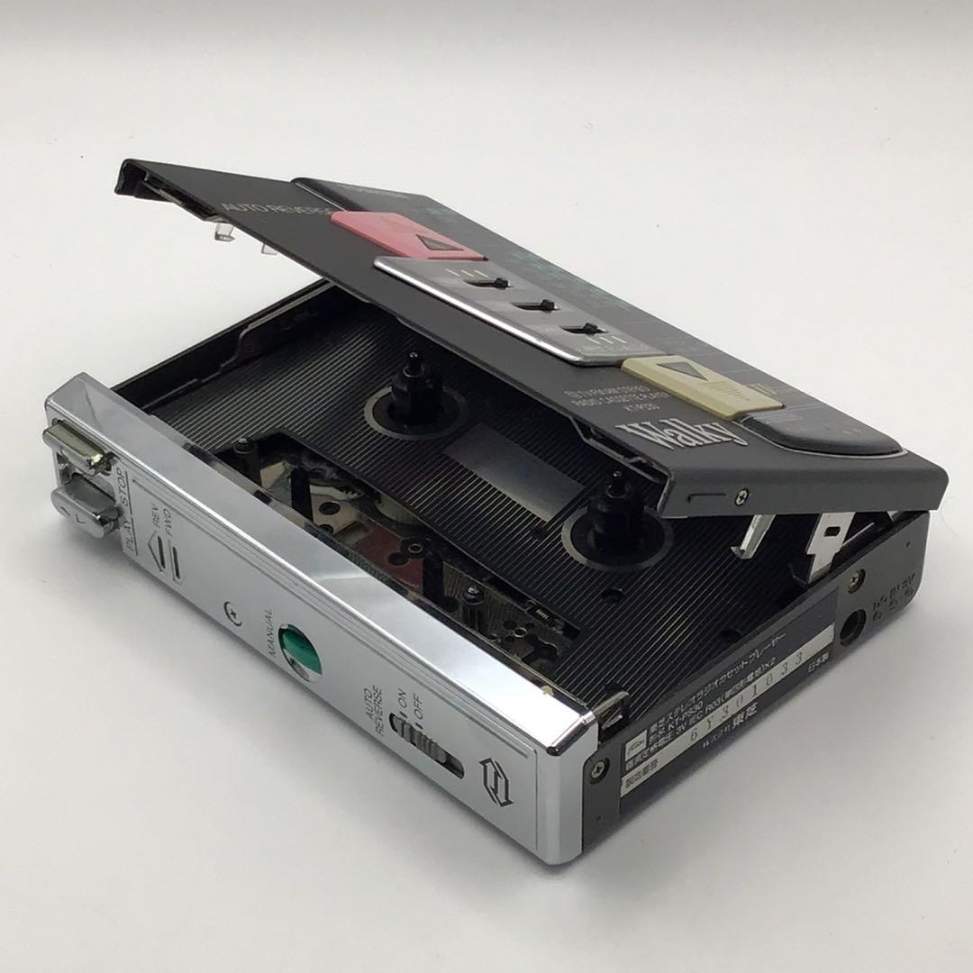 TOSHIBA KT-PS30 ブラック 東芝 Walky カセットプレーヤー