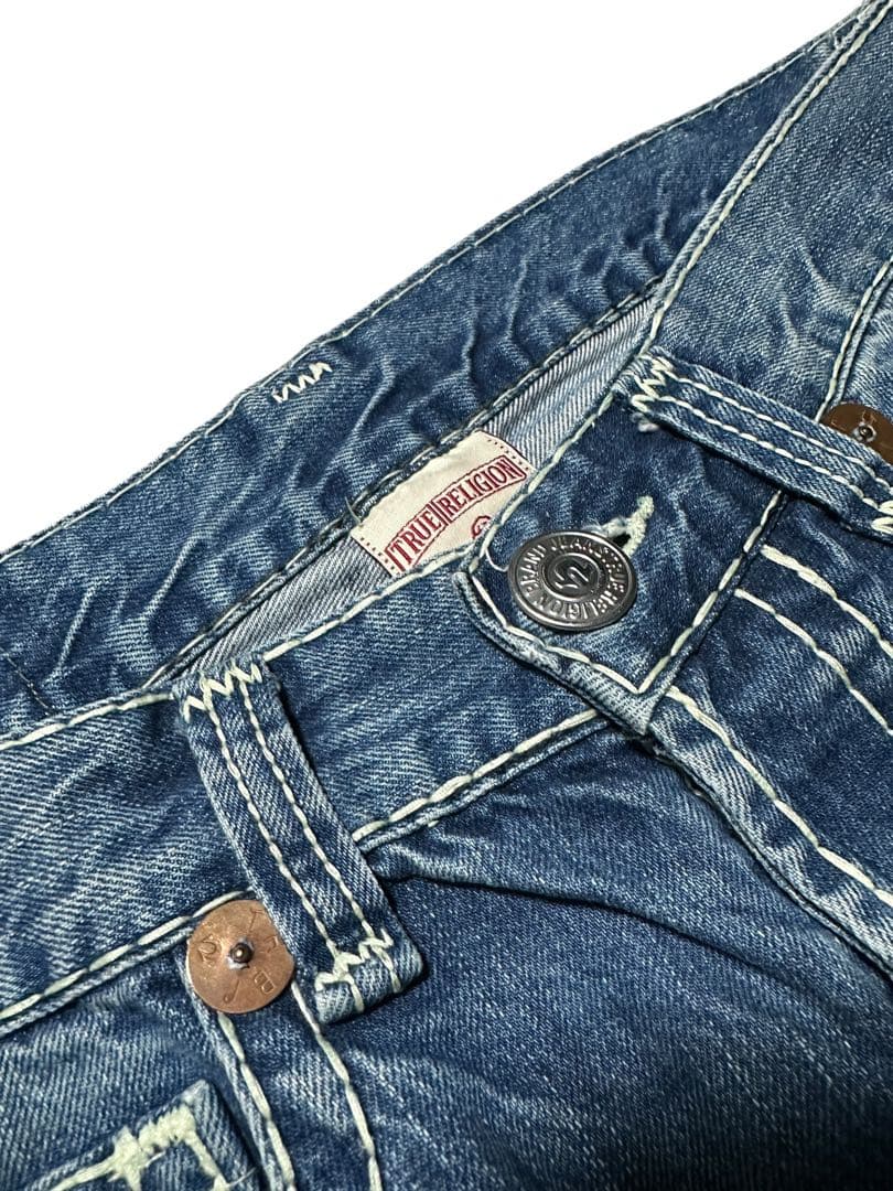 TRUE RELIGION USA製 デニム W32 フレア Y2K IO着用