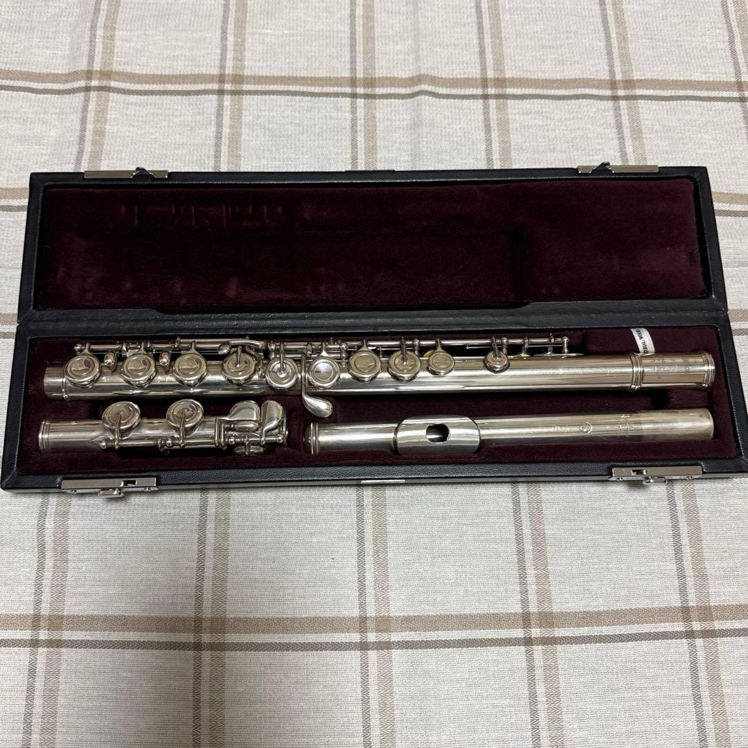 YAMAHA YFL-517フルート　頭部菅銀製フルート