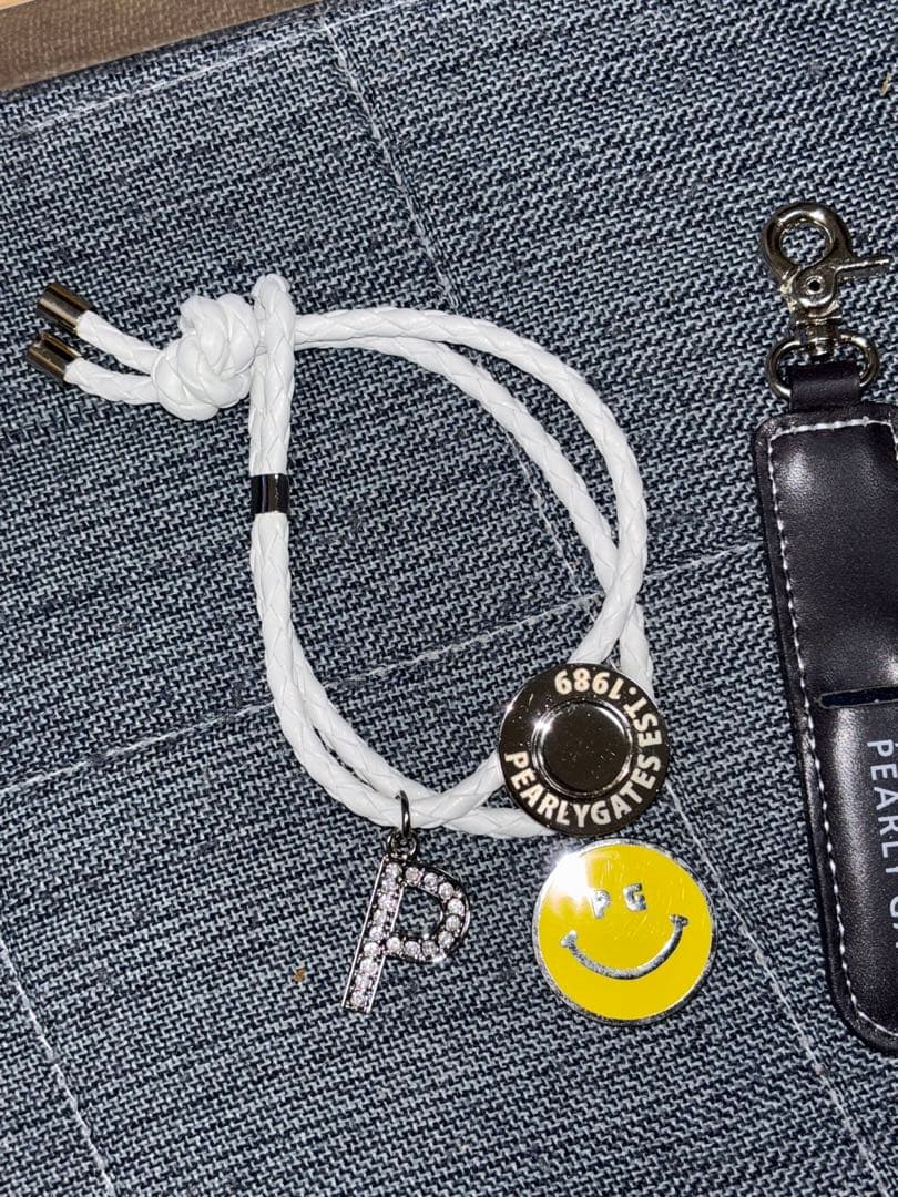 （新品）パーリーゲイツ 、高級グリーンフォーク、ボールマーカーセット