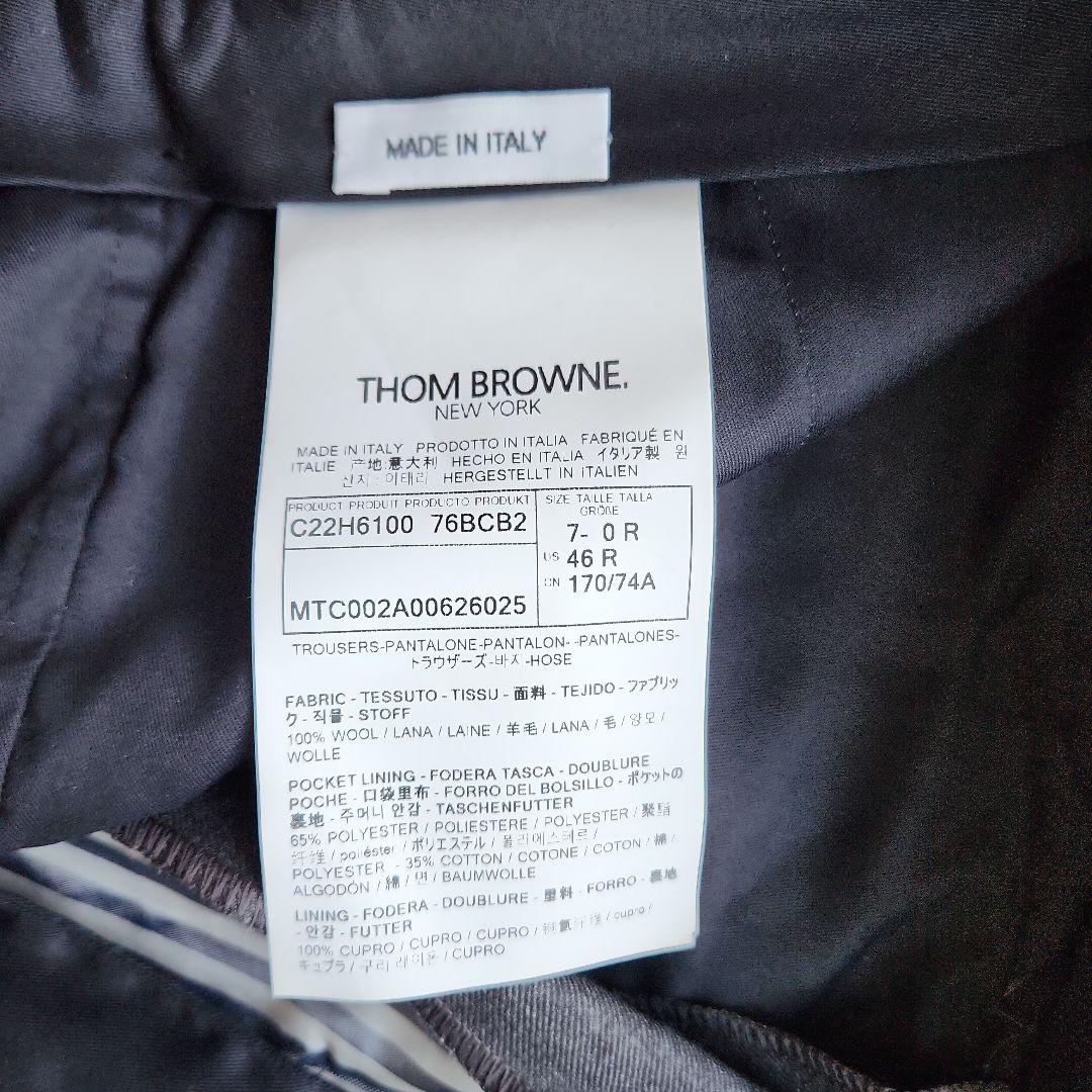 定価14万新品 トムブラウン THOM BROWN ショートトラウザースラックス