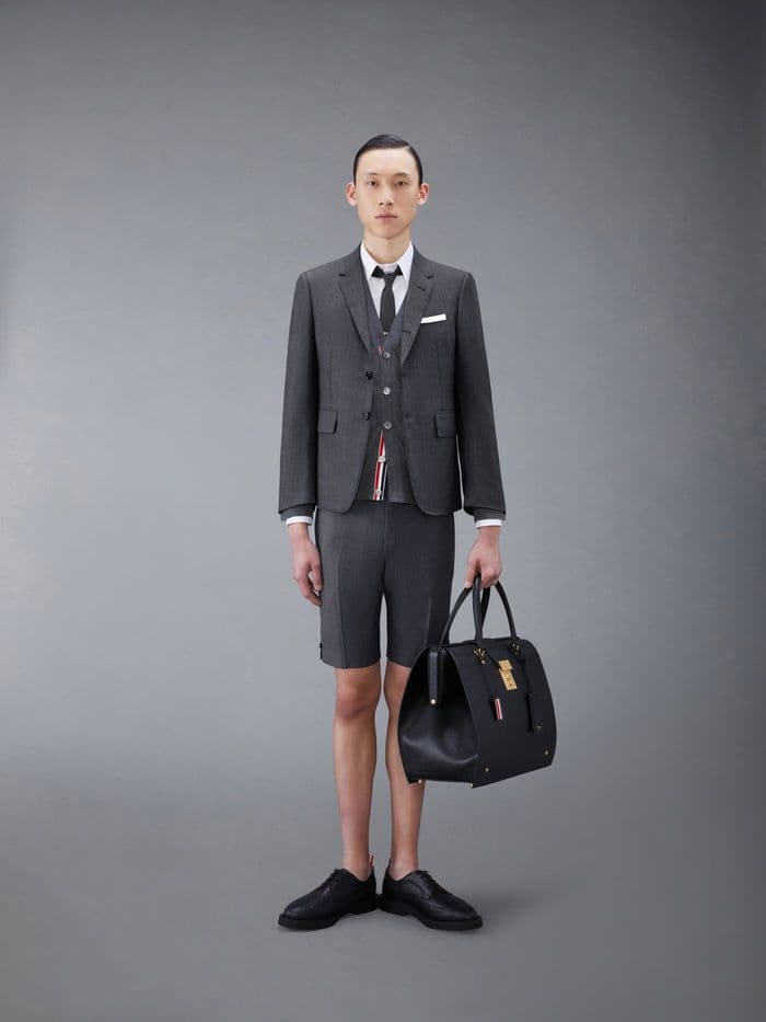 定価14万新品 トムブラウン THOM BROWN ショートトラウザースラックス