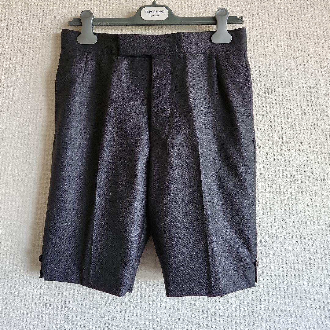 定価14万新品 トムブラウン THOM BROWN ショートトラウザースラックス