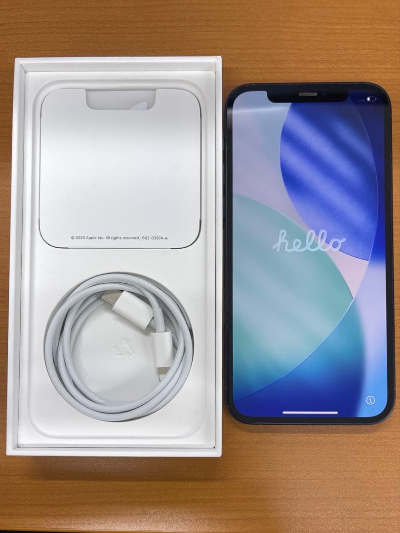 動作確認済み iPhone 12 128GB ID R4221