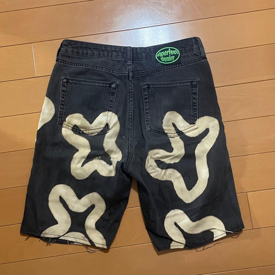 普子ページ　inperfect denim　ショートパンツ