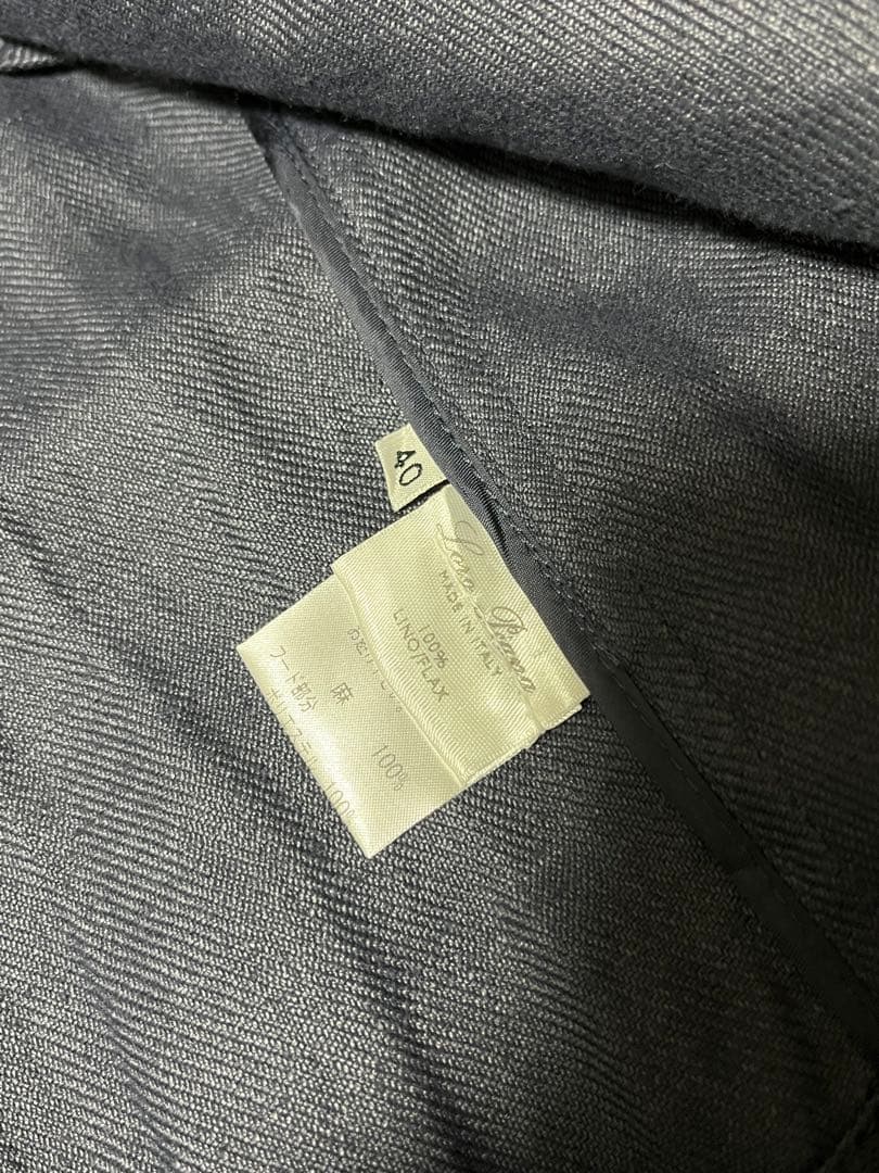 ロロ・ピアーナ　ベスト　フード付きダブルジッパー　イタリア製