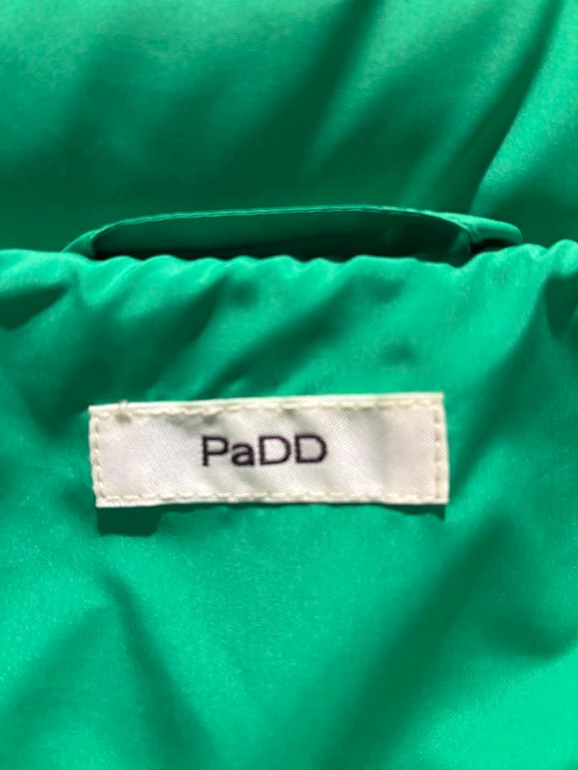 PaDD グリーンダウンジャケット エストネーション購入