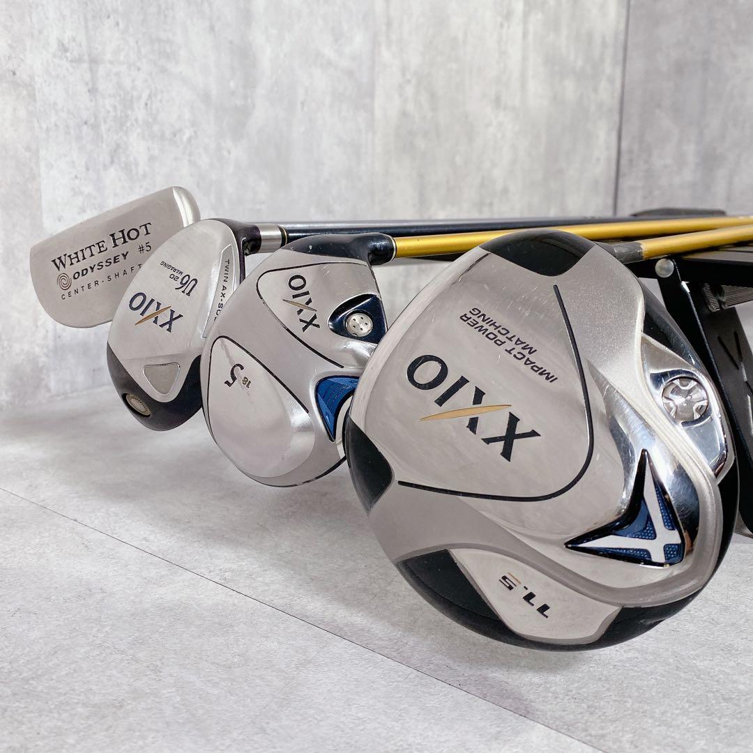 V955 ゼクシオ ゴルフクラブ メンズ フルセット 初心者 ビギナー 練習