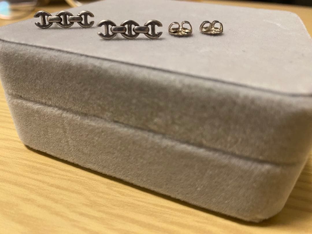 ホーセンブース　ピアス　シルバー　925 トグルスタッズ